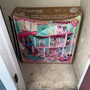 Barbie Dreamhouse with Pink and Blue Accents
